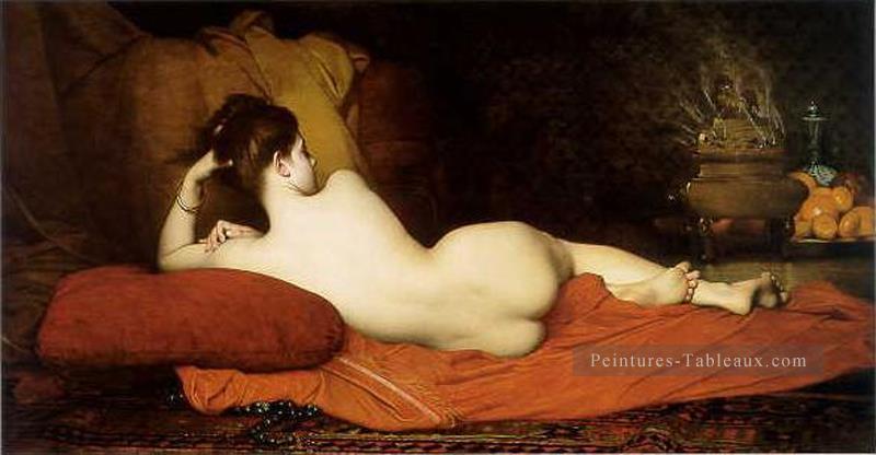 Odalisque corps féminin Nu Jules Joseph Lefebvre Peintures à l'huile